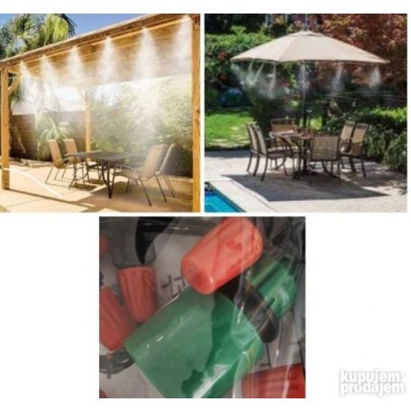 10 méteres párakapu szett, 10 darab szórófejjel 