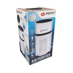   Alpina légtisztító, HEPA 13 szűrő, ionizátor, 6 m2-ig, USB