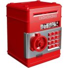 Bank automata érme, Elektronikus ,Készpénzes befizető pult mini széf 