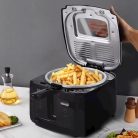 WinningStar , Olajsütő , 3 L , 1600 W , fekete