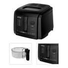 WinningStar , Olajsütő , 3 L , 1600 W , fekete