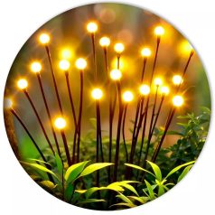 Napelemes LED lámpa 6 izzó