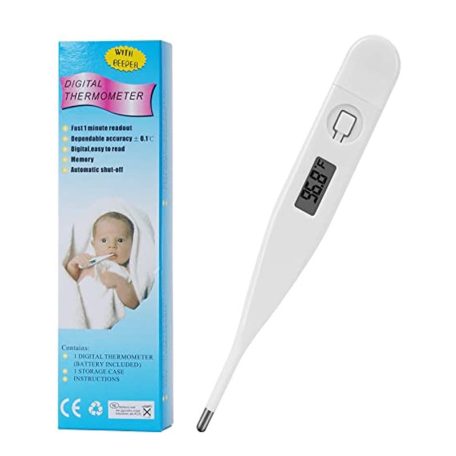 Elektromos lázmérő, digitális kijelzővel