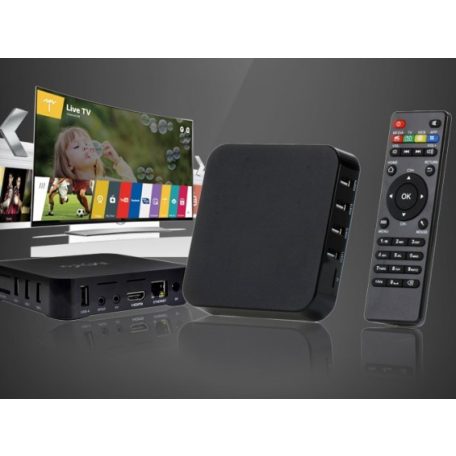 4K Android Smart TV Box, WiFi, 2000MHz 64-bit Quad-core 