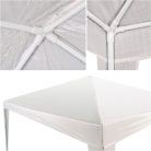 Kerti sátor, pavilon, party sátor, 3x3m, Fehér