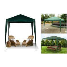 Kerti sátor, pavilon, party sátor, 2,5x2,5m, Zöld