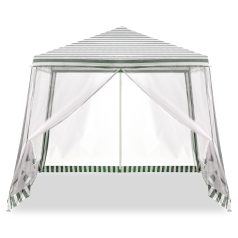   Kerti sátor, pavilon, 3 x 3 méter, 4 fal, szúnyoghálóval