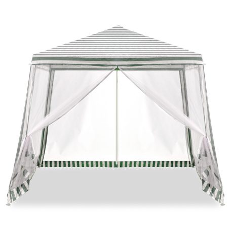 Kerti sátor, pavilon, 3 x 3 méter, 4 fal, szúnyoghálóval