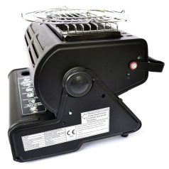   Gázfőző és sátorfűtő, Hordozható, Kempingezéshez és Horgászathoz,  Nagyméretű főzőráccsal