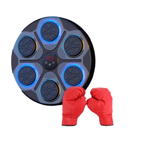 Falra szerelhető zenélő boxgép+kesztyű - Bluetooth, USB töltés, beépített hangszóró