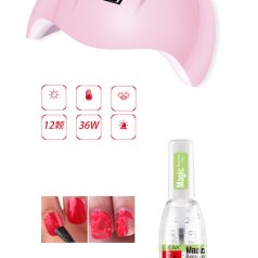 Színes körmös készlet kiegészítőkkel