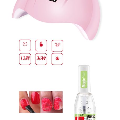 Színes körmös készlet kiegészítőkkel