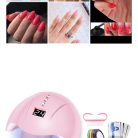 Színes körmös készlet kiegészítőkkel