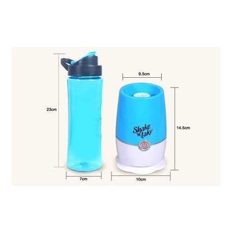 Hordozható,  Smoothie készítő, USB, Akkumulátoros, 380ml 