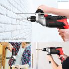 Többfukciós, Meterk ütvefúrógép szett 950W kofferral