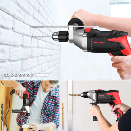 Többfukciós, Meterk ütvefúrógép szett 950W kofferral