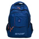 Nagyméretű hátizsák, iskolatáska, 4 cipzáras rekesz