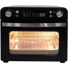 Abossk Air Digitális kijelzős légkeveréses sütő 25L 1700W - fekete