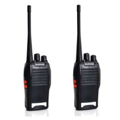  Baofeng Walkie Talkie szett, 2 db rádió, töltő