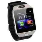  Bluetooth Smart Watch okosóra, SIM kártya foglalattal, kamerával, Ezüst 