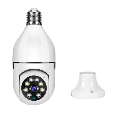  Forgatható Smart Wifi IP kamera, E27 foglalattal 