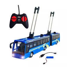 Távirányítós városi csuklós busz fényekkel