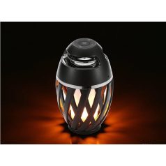   Flame Harmony Bluetooth hangszóró, láng hatású LED fénnyel 