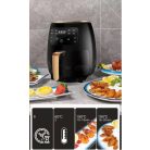 Air Fryer olaj nélküli sütő 2400W, 6L