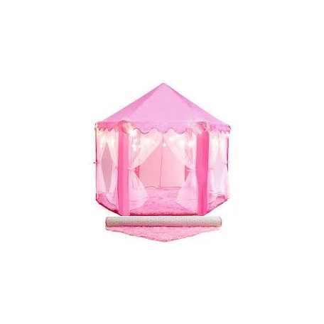 Hercegnő pavilon játszósátor, játszóház, 135x140cm