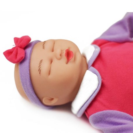 Interaktív baba - cumizik, gügyög, sír, mosolyog