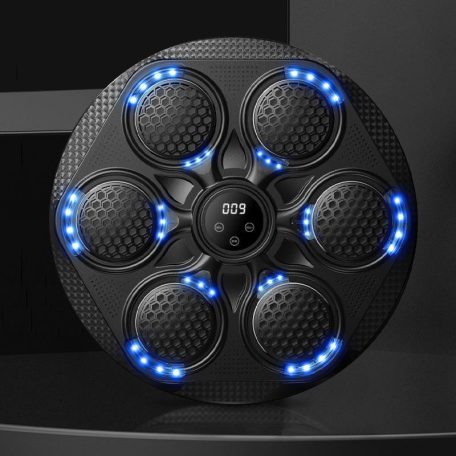 Intelligens zenés box gép, 2db kesztyű, 42cm átmérő, felnőtteknek és gyerekeknek