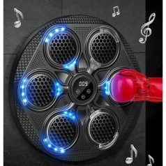   Intelligens zenés box gép, 2db kesztyű, 42cm átmérő, felnőtteknek és gyerekeknek