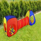 3 részes gyerek játszósátor alagúttal, hordtáskával 