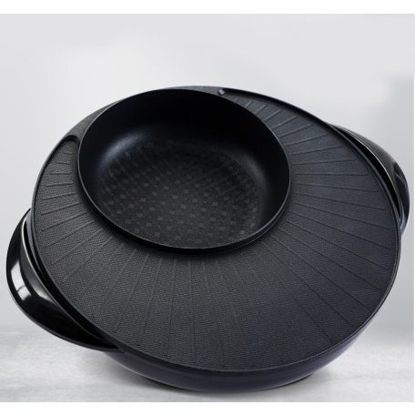 Kerek sütőlap, beépített főzővel