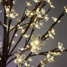 Dekorációs Sakura Led fa, 92db led, 130cm, Választható színben