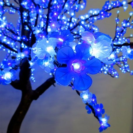 Dekorációs Sakura Led fa, 92db led, 130cm, Választható színben