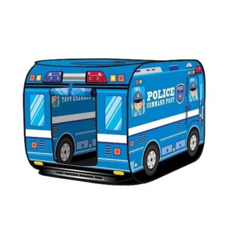 Gyermek játszósátor, rendőrautó