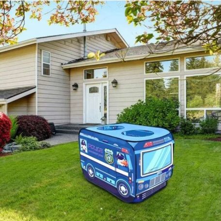 Gyermek játszósátor, rendőrautó