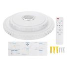 Smart Lamp - Intelligens RGBW dupla mennyezeti lámpa Bluetooth hangszóróval, 3000-6500K