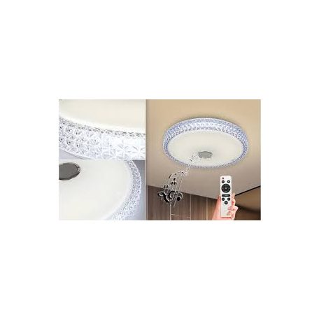 Smart Lamp - Intelligens RGBW mennyezeti lámpa Bluetooth hangszóróval, 3000-6500K