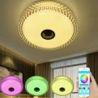 Smart Lamp - Intelligens RGBW mennyezeti lámpa Bluetooth hangszóróval, 3000-6500K