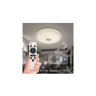 Smart Lamp - Intelligens RGBW mennyezeti lámpa Bluetooth hangszóróval, 3000-6500K