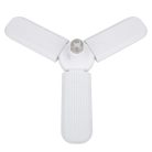  45W háromágú kihajtható LED lámpa, E27, hideg fehér 